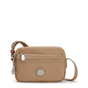 Kipling Abanu Slim Crossbodytassen Beige | België 2182MQ